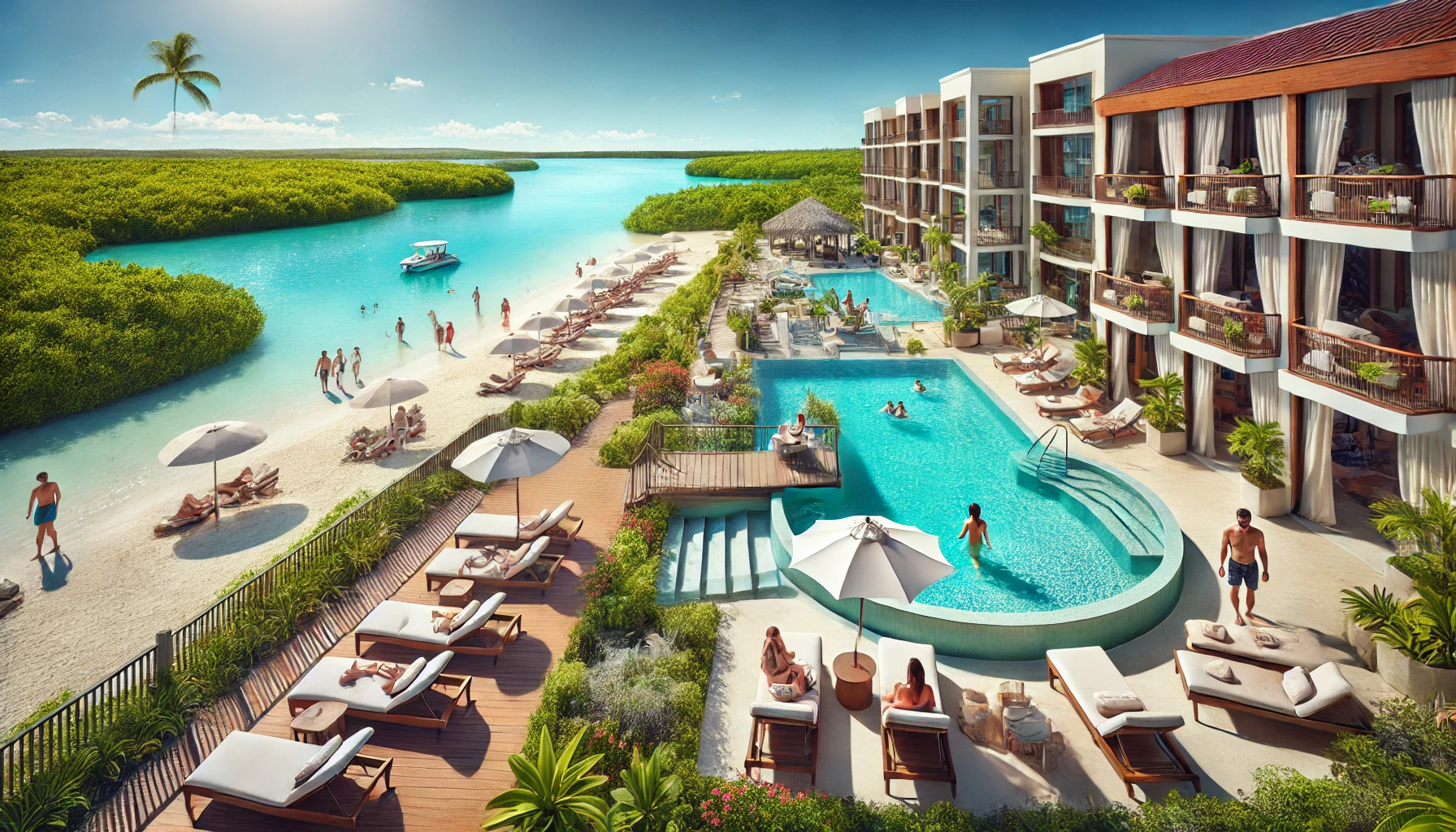 Luxusresorts und Entspannung pur