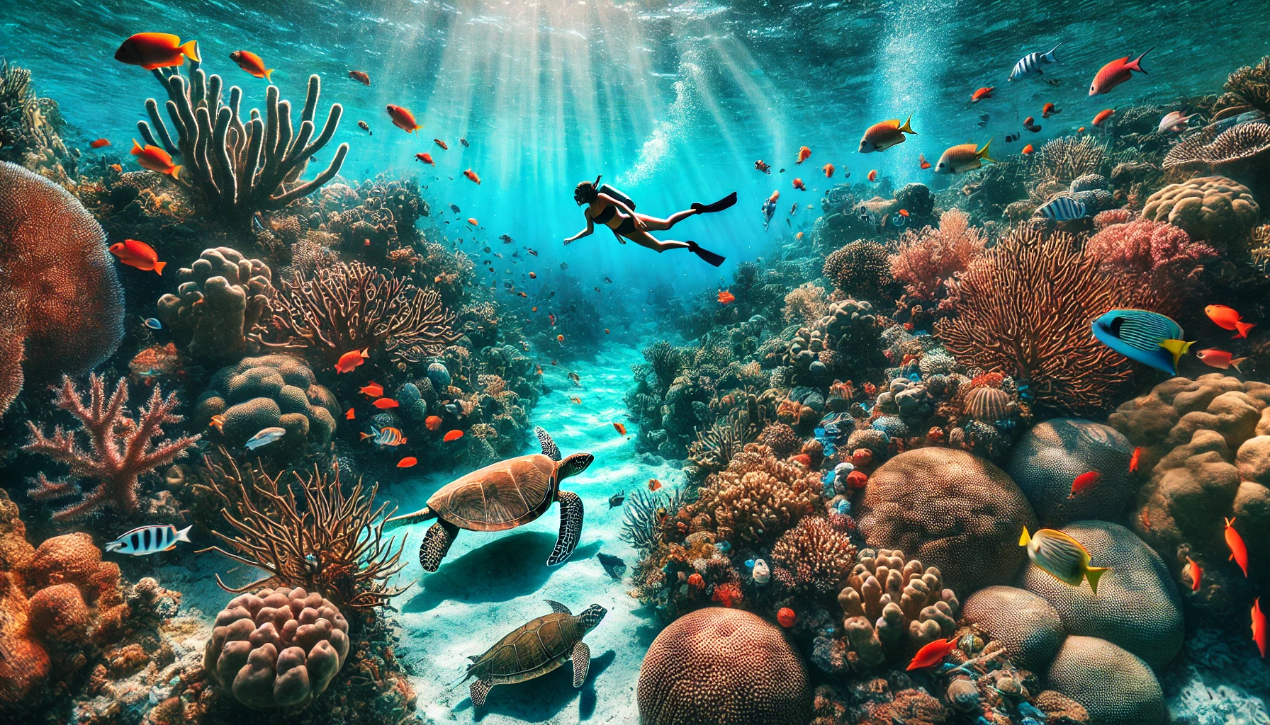 Tauchen und Schnorcheln in den Korallenriffen von Cayo Coco